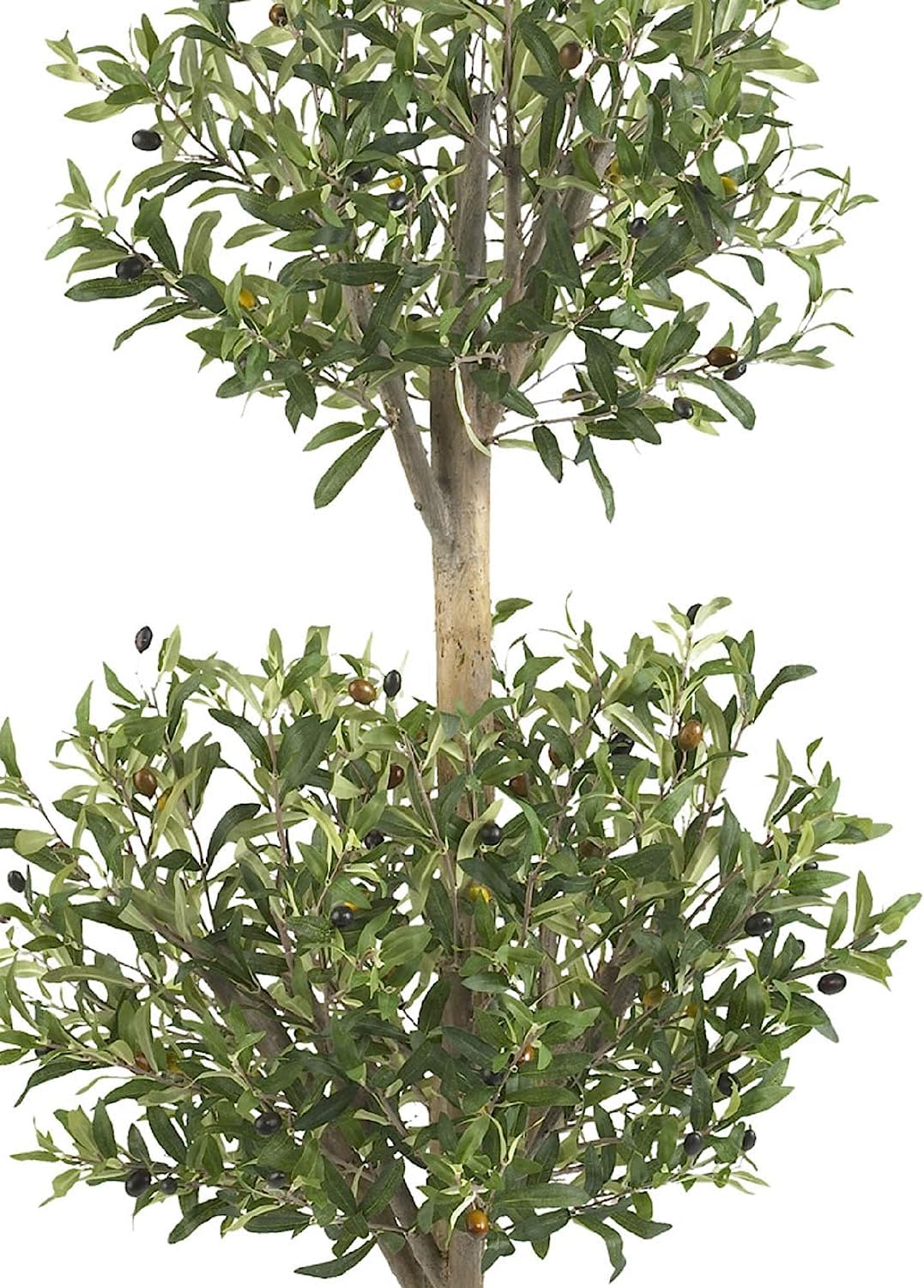 Nearly Natural 4.5ft. Olive Double Topiary Artificial Tree - Image 7