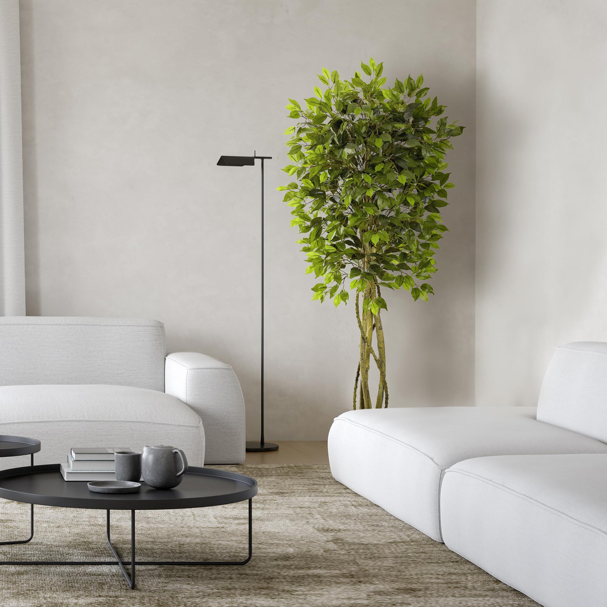 Nearly Natural 5.5ft. Ficus Tree UV Resistant (Indoor/Outdoor) - Image 4