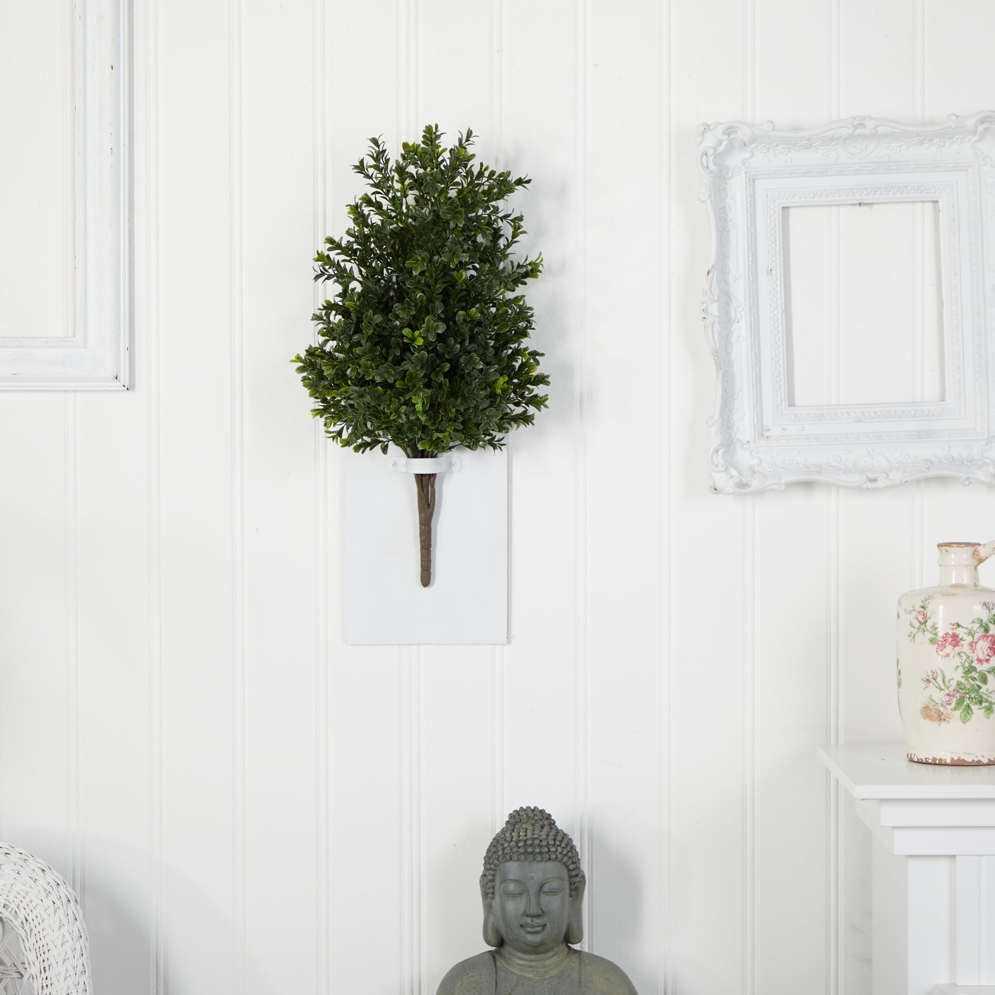 Nearly Natural 6112-S2 Bush (Set f 2) (Indoor/Outdoor), 2 Piece,Green - Image 4