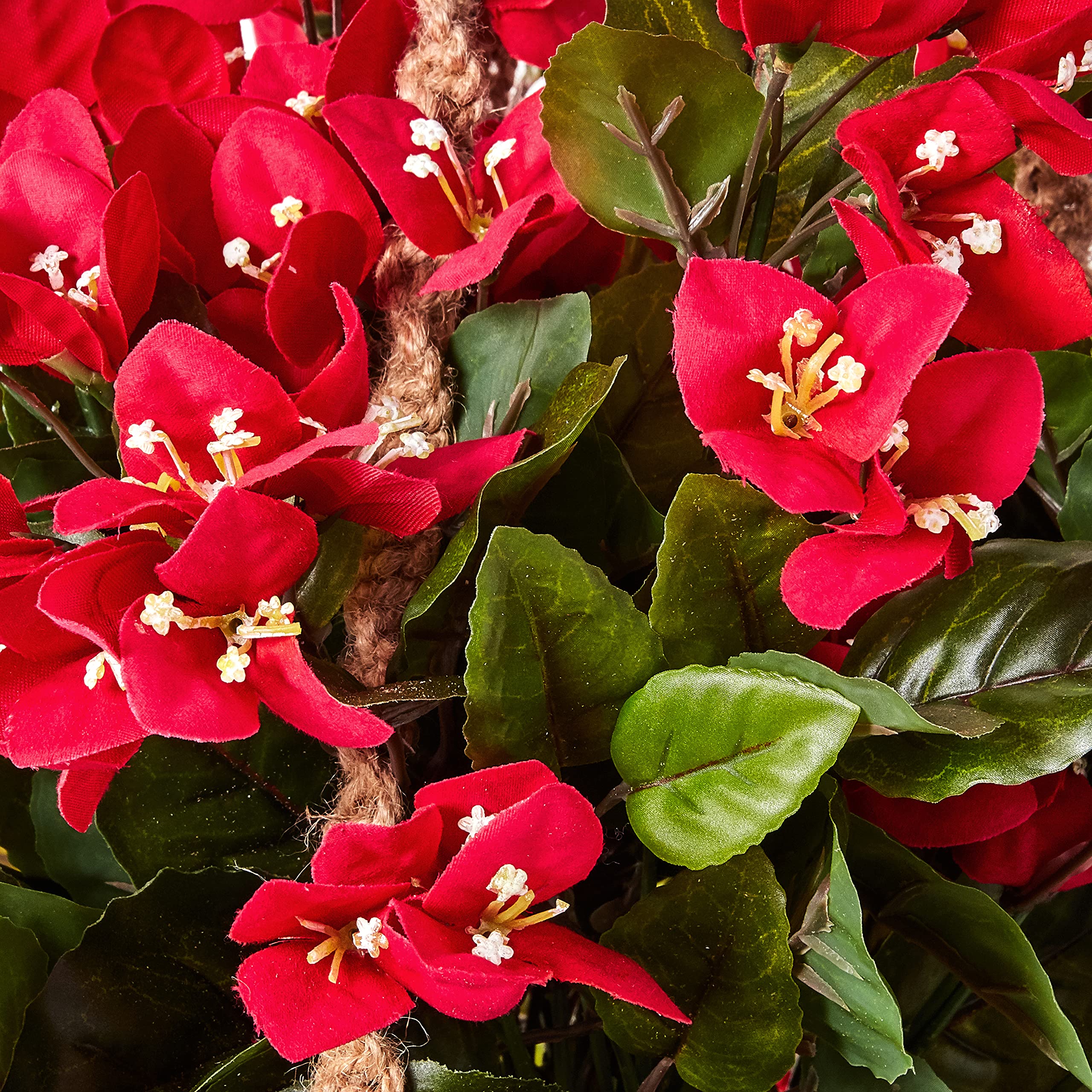 Nearly Natural Bougainvillea Hanging Basket UV Resistant (Indoor/Outdoor) - Image 7